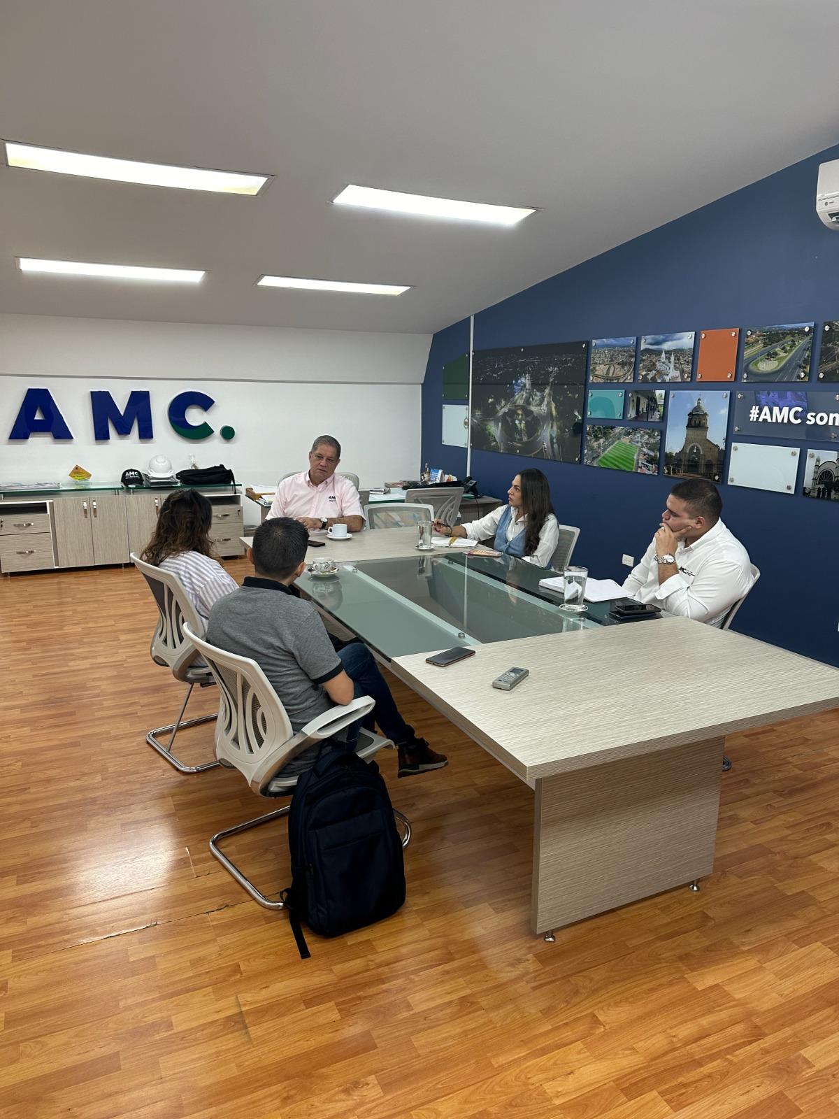 Reunión funcionarios del Área Metropolitana de Cúcuta con consultores de Onu Hábitat – Ciudades incluyentes
