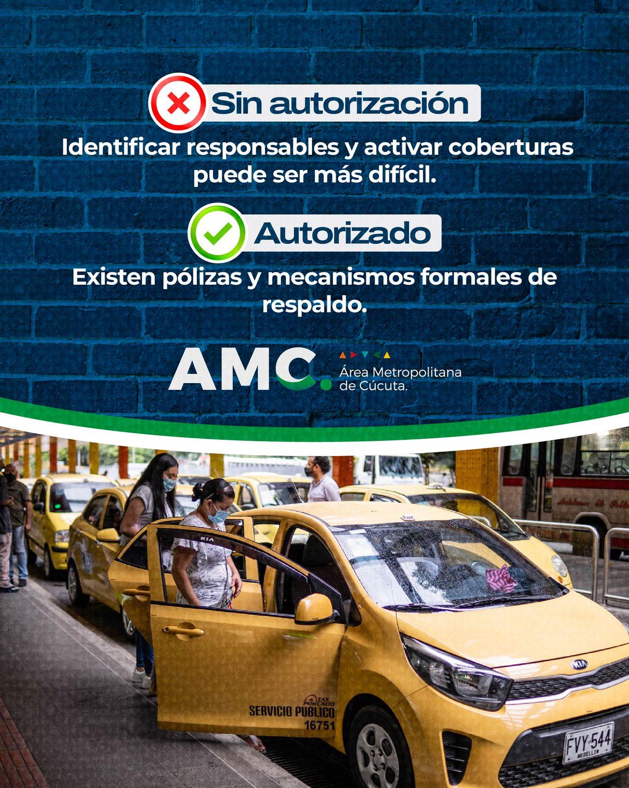 Sin Autorización vs Autorizado